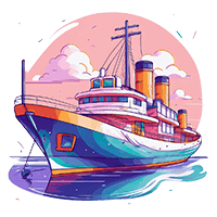 Reguliariai valomas laivas