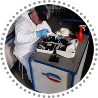 valome įrangą ir prekes